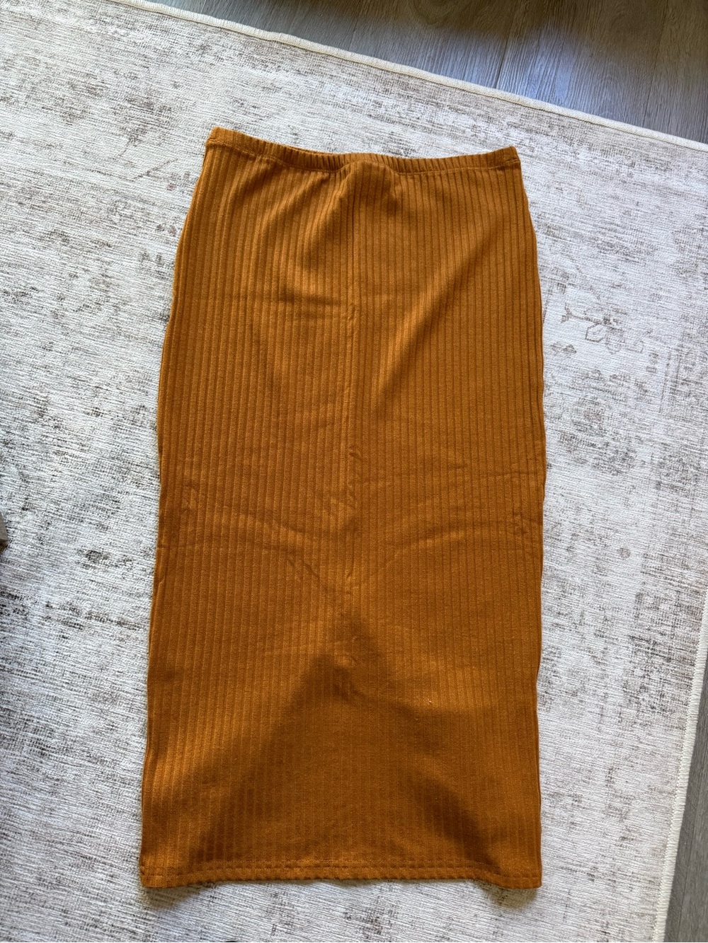 SHEIN Ribbed Knit Skirt